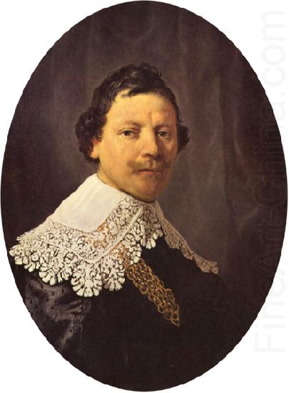 Portrat des Philips Lukasz, REMBRANDT Harmenszoon van Rijn